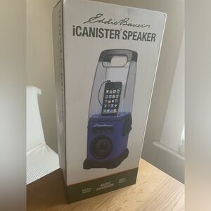 Eddie Bauer Icanister Speaker New in box